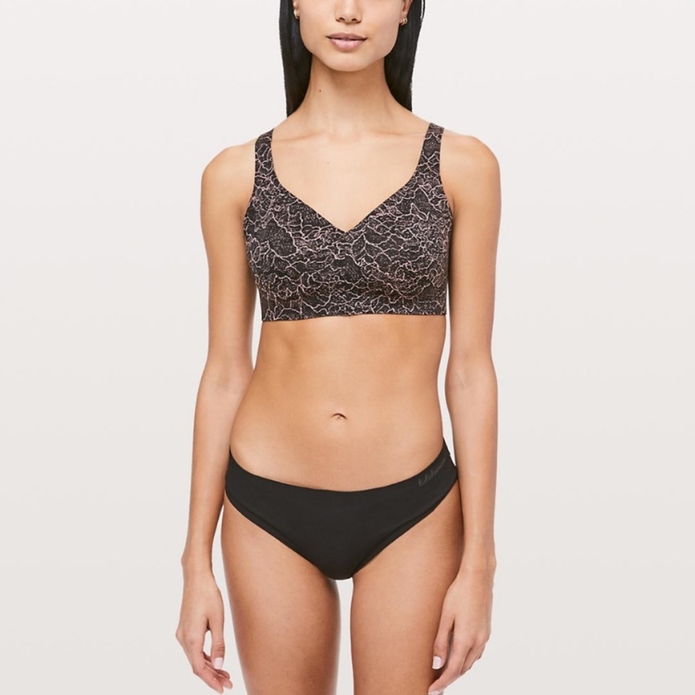 Lululemon Like Nothing new Spanish Rose sports bra